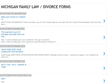 Tablet Screenshot of michiganfamilylawforms.blogspot.com