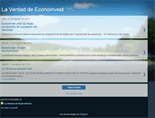Tablet Screenshot of econoinvest-la-verdad.blogspot.com