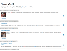Tablet Screenshot of cissyspersonality-myworld.blogspot.com