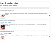 Tablet Screenshot of liver-transplantation.blogspot.com