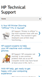 Mobile Screenshot of hp-techsupport.blogspot.com