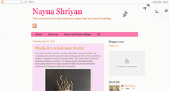 Desktop Screenshot of naynasenamels.blogspot.com