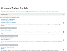 Tablet Screenshot of airstreamtrailersforsale.blogspot.com