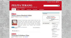 Desktop Screenshot of pelitaterang-blog.blogspot.com