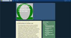 Desktop Screenshot of coloquiociencias2008.blogspot.com