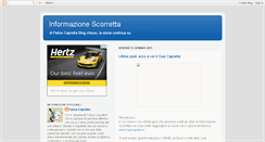 Desktop Screenshot of informazionescorretta.blogspot.com