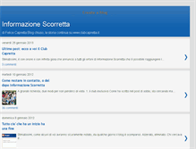 Tablet Screenshot of informazionescorretta.blogspot.com