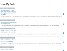 Tablet Screenshot of lovemyback.blogspot.com