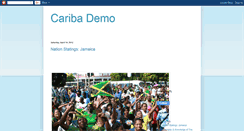 Desktop Screenshot of caribademo.blogspot.com