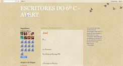 Desktop Screenshot of escritoresdo5c.blogspot.com