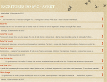 Tablet Screenshot of escritoresdo5c.blogspot.com