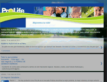 Tablet Screenshot of exitoprolife.blogspot.com