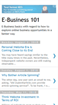 Mobile Screenshot of e-business101.blogspot.com