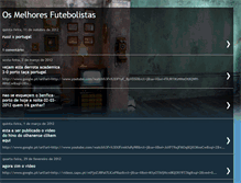 Tablet Screenshot of melhoresfutebolistas.blogspot.com