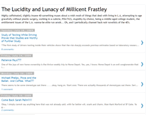 Tablet Screenshot of millicentfrastley.blogspot.com