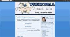 Desktop Screenshot of okedomia.blogspot.com