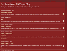 Tablet Screenshot of cat250.blogspot.com