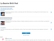 Tablet Screenshot of labassine-birthpool.blogspot.com