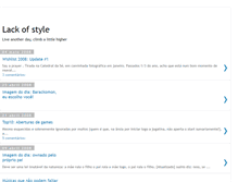 Tablet Screenshot of lackofstyle.blogspot.com