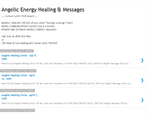 Tablet Screenshot of angelicconnections.blogspot.com