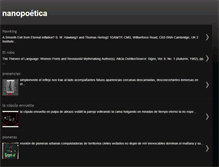 Tablet Screenshot of nanopoetica.blogspot.com