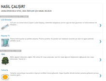 Tablet Screenshot of nasilcalisir.blogspot.com