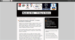 Desktop Screenshot of mundodabola-mdb.blogspot.com