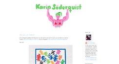 Desktop Screenshot of karinsoderquist.blogspot.com