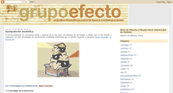 Desktop Screenshot of grupoefecto.blogspot.com