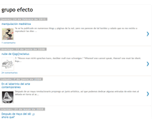 Tablet Screenshot of grupoefecto.blogspot.com
