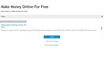 Tablet Screenshot of moneybomb4u.blogspot.com