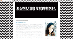 Desktop Screenshot of darlingvictoria.blogspot.com