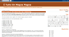 Desktop Screenshot of etuttounmagnamagna.blogspot.com