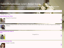 Tablet Screenshot of lynnsbridalsense.blogspot.com