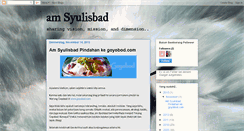 Desktop Screenshot of amsyulisbad.blogspot.com