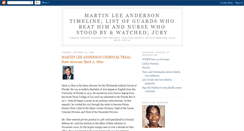 Desktop Screenshot of martinleeanderson-timeline.blogspot.com