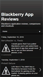Mobile Screenshot of blackberryappreviews.blogspot.com