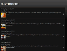 Tablet Screenshot of clintrogers411.blogspot.com