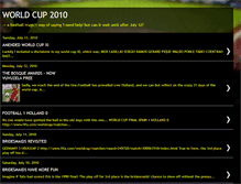 Tablet Screenshot of gpworldcup2010.blogspot.com