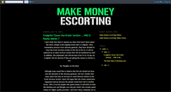 Desktop Screenshot of makemoneyescorting.blogspot.com