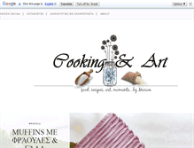 Tablet Screenshot of cookingandart-marion.blogspot.com