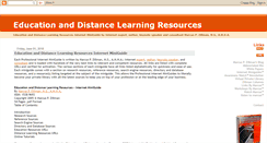 Desktop Screenshot of educationresources.blogspot.com