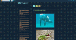 Desktop Screenshot of eslstudentac.blogspot.com