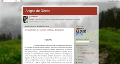 Desktop Screenshot of direitocacausilva.blogspot.com