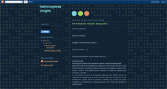 Desktop Screenshot of fabriciopvargas.blogspot.com