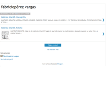 Tablet Screenshot of fabriciopvargas.blogspot.com