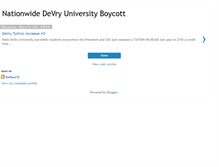 Tablet Screenshot of devryboycott.blogspot.com