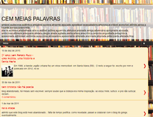 Tablet Screenshot of cemmeiaspalavras.blogspot.com