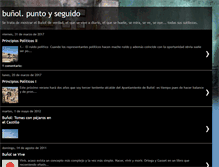 Tablet Screenshot of bunolpuntoyaparte.blogspot.com