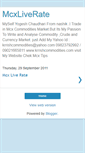 Mobile Screenshot of mcxratelive.blogspot.com